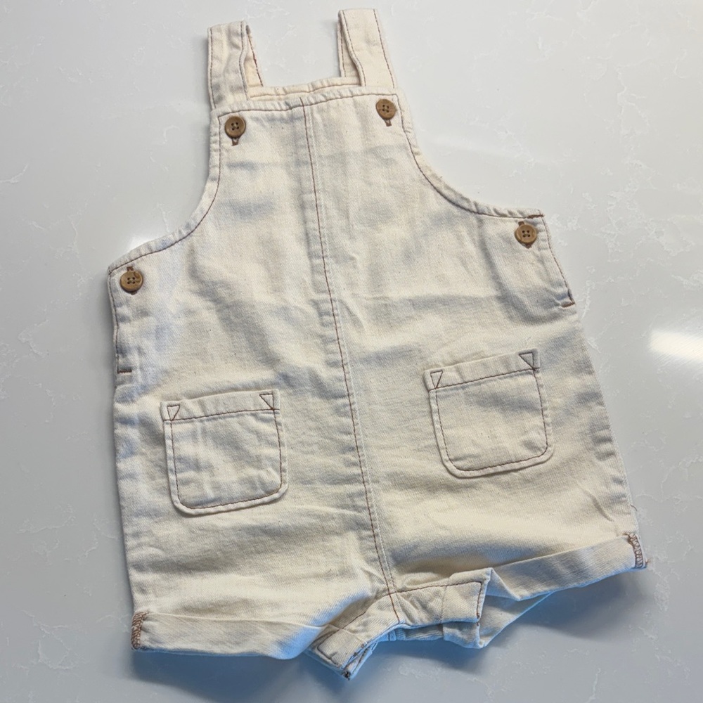 Old Navy Light Beige Kids Overalls